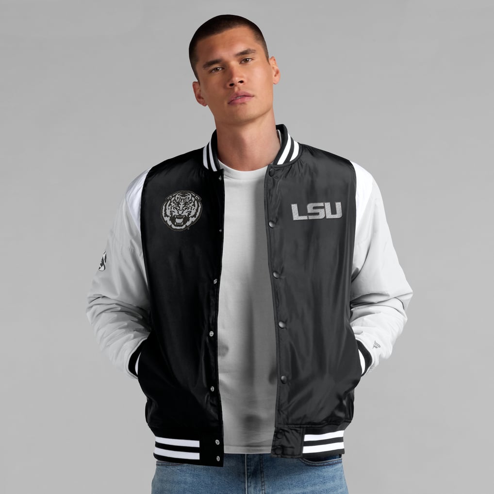  LSU Tigers Fanatics Elements Elite Full-Snap Jacket - Black